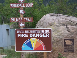 Upper Park Sign